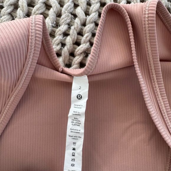 Lululemon Ribbed Tank Top - Picture 5 of 5